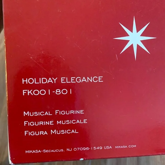 Mikasa christmas musical figurine - Picture 7 of 8